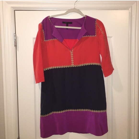 BCBG MaxAzria Aidas Colorblock Dress - Picture 4 of 4
